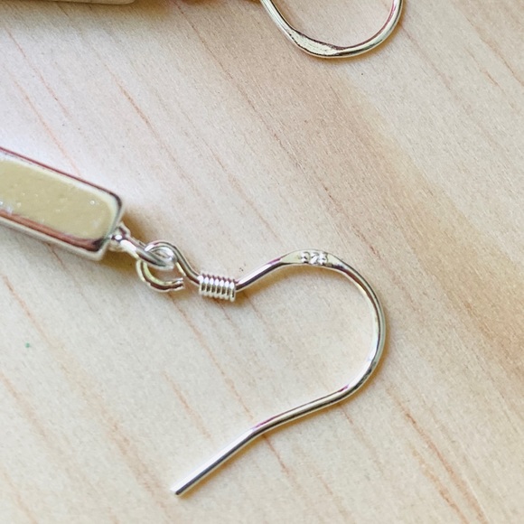 Sterling Silver 925 Drop Earrings - Picture 2 of 3